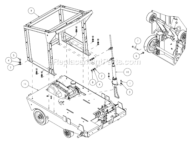 Page J Diagram and Parts List for MK-6026KBG  MK Diamond Concrete Saw